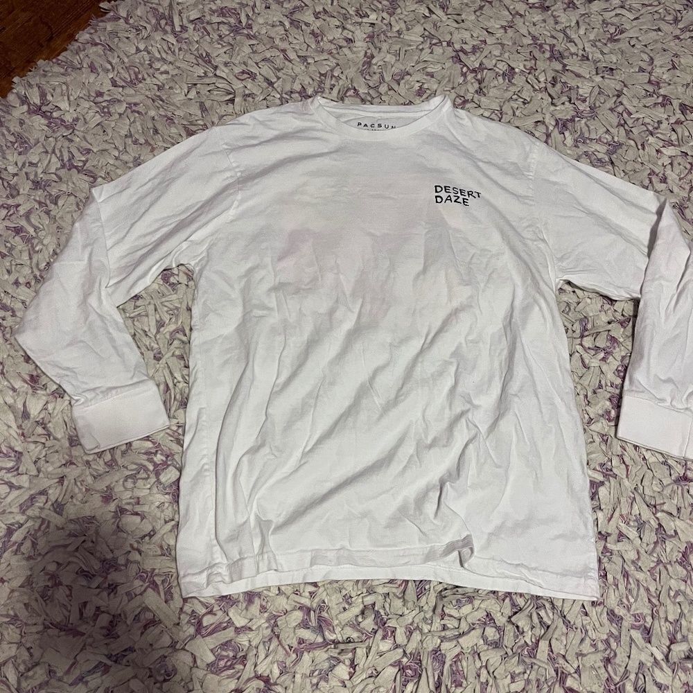 PacSun T-Shirt Medium White "Desert Daze"